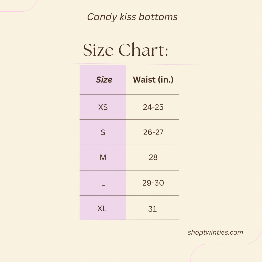 Candy Kiss Bikini Bottoms