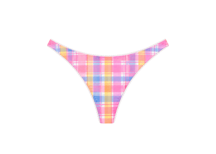 Poolside Plaid Signature Cheeky Bottoms