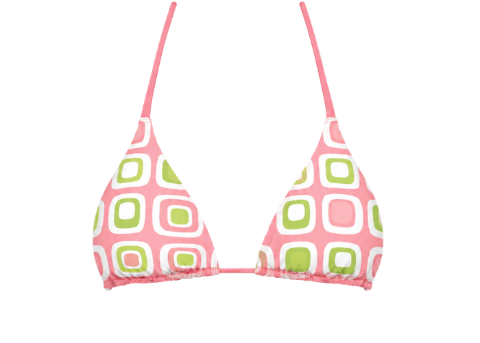 Strawberry Matcha Bikini Top