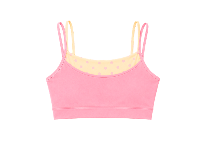 Strawberry Lemonade layered bra
