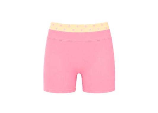 Strawberry Lemonade layered shorts