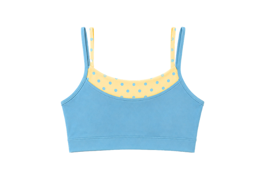 Blueberry Lemonade layered bra