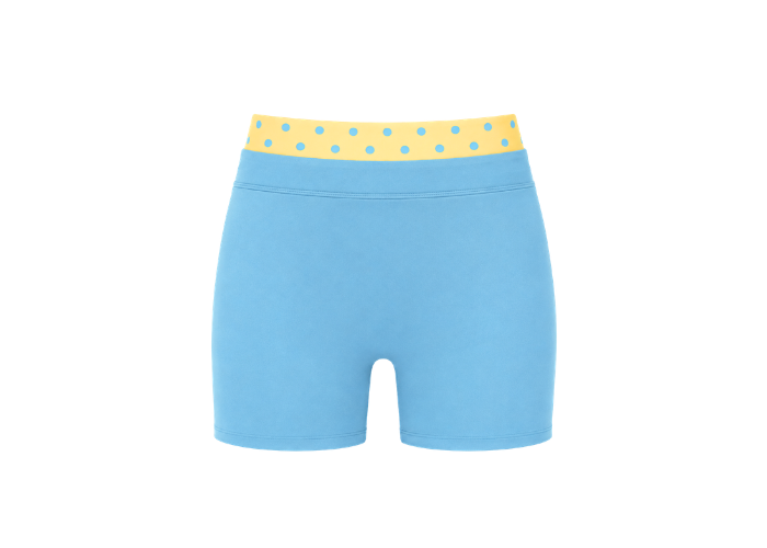 Blueberry Lemonade layered shorts