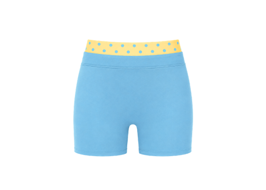 Blueberry Lemonade layered shorts