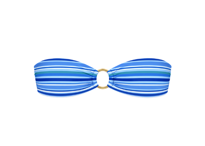 Coastline Strapless Top
