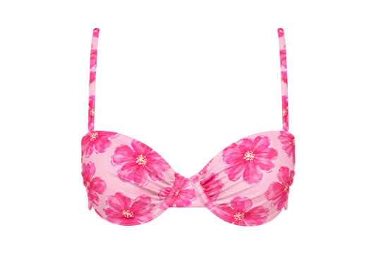 Pink Paradise Underwire Bikini Top