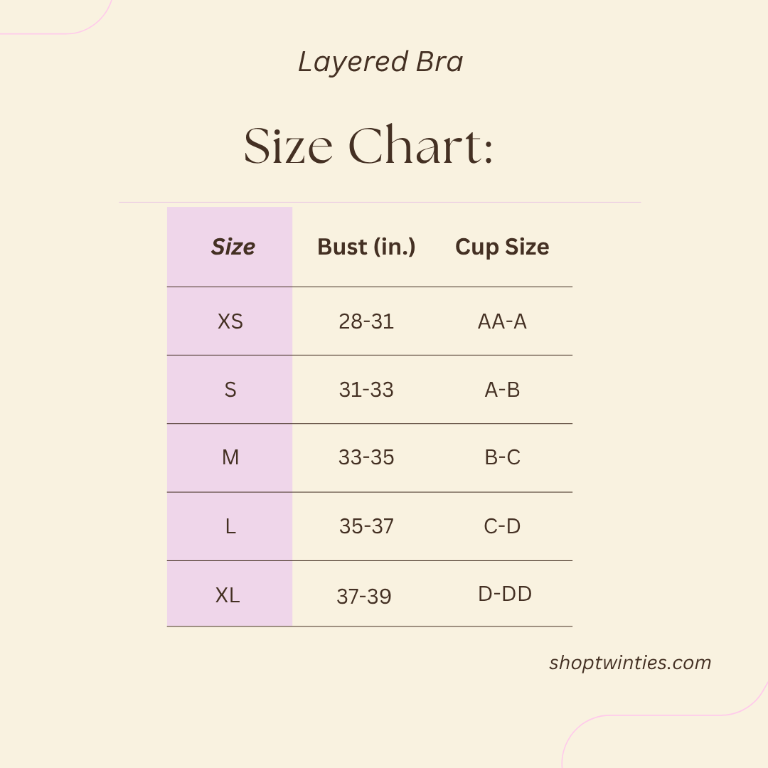 Blueberry Lemonade layered bra