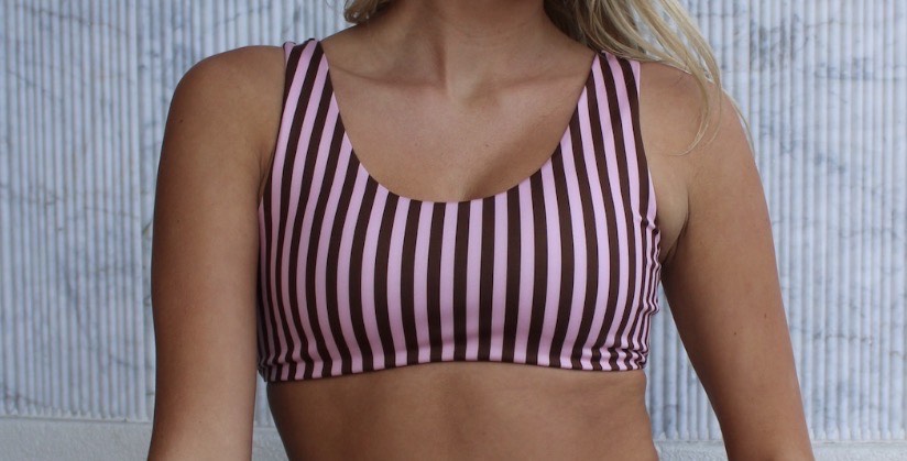 Pink Espresso Bra Top