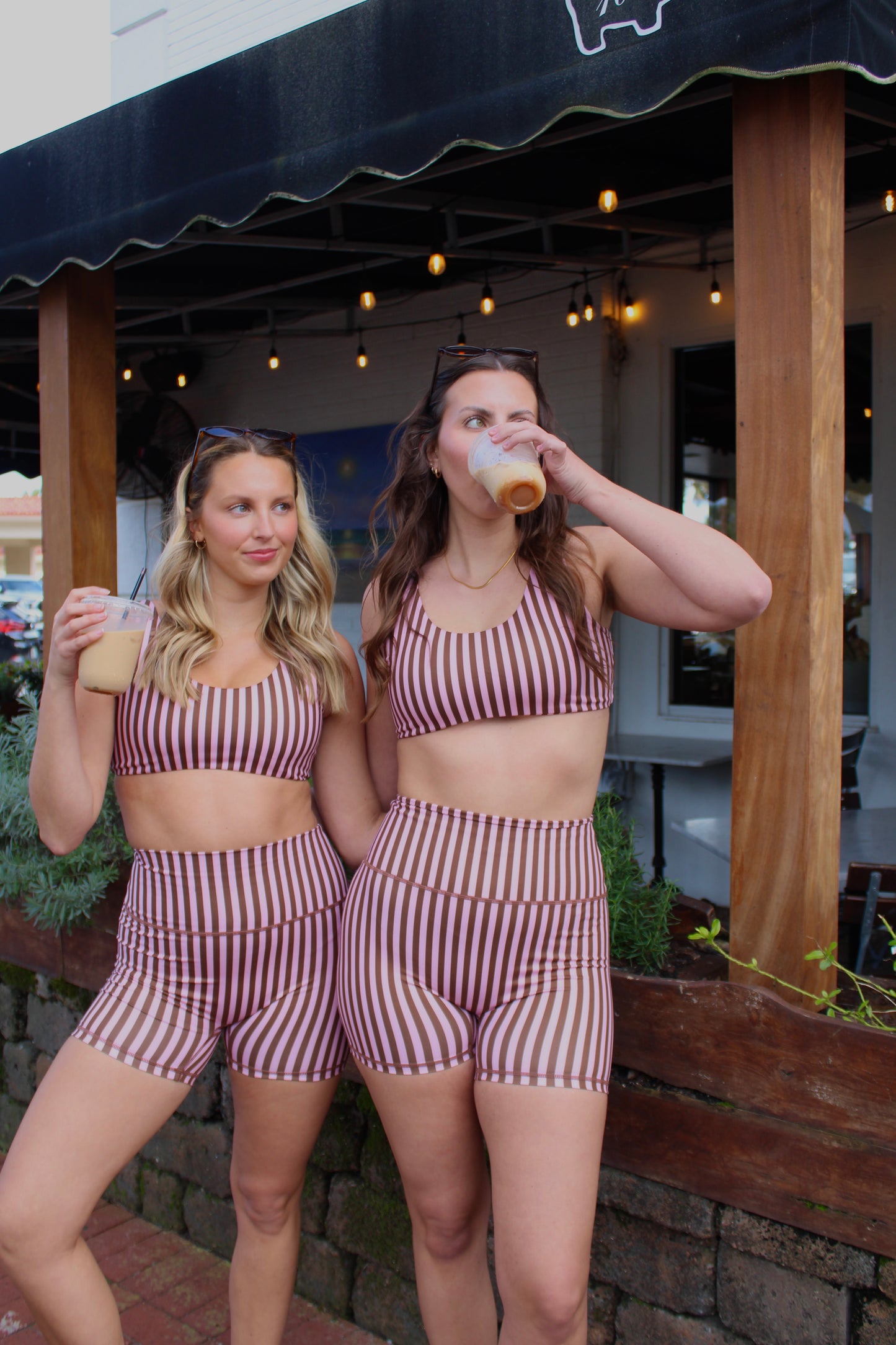 Pink Espresso Shorts